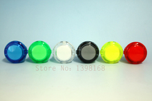 Sanwa botão de arcade transparente 30mm, botão joystick para pc, botão original sanwa 2024 - compre barato