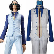 Free Shipping One Piece Kuzan Aokiji Cosplay Costume Custom Made for Halloween and Christmas 2024 - buy cheap