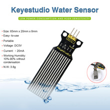 Датчик уровня воды Keyestudio, модуль обнаружения капель для Arduino UNO R3, бесплатная доставка 2024 - купить недорого