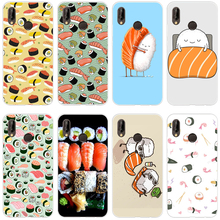 31H Japanese Sushi love Soft Silicone Tpu Cover Case for huawei p 20 lite pro y6 2017 mate 10 lite 2024 - buy cheap