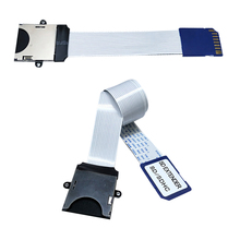 Новый SD-SD карта Удлинительный кабель адаптер гибкий удлинитель MicroSD для SD/SDHC/SDXC карта памяти удлинитель 2024 - купить недорого
