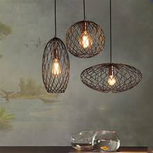 Loft Style Industrial Vintage Pendant Light LED Edison Barbed Wire Droplight Fixtures For Dining Room Home Decor Hanging Lamp 2024 - buy cheap