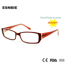 ESNBIE Eyewear Acetate Prescription Eyeglasses Women's Optical Glasses Frame Female Glasses Women monture lunettes de vue femme 2024 - buy cheap