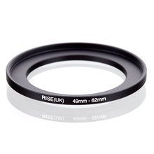 original RISE(UK) 49mm-62mm 49-62mm 49 to 62 Step Up Ring Filter Adapter black 2024 - buy cheap