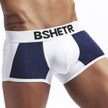 BSHETR New Arrival 1Pcs/lot Men Underwear Boxers Cotton Cuecas Boxers Men Boxer Homme Boxer Shorts Men Male Panties calzoncillos 2024 - buy cheap