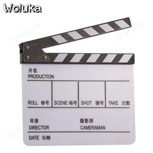 Tablero de campo de película de color chino e inglés, grabado orgánico de palabras con imán, tablero de película, clapper, CD50 T08 2024 - compra barato