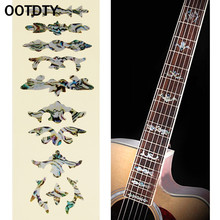 OOTDTY Thin Inlay Sticker Fretboard Decals Marker DIY For Electric Acoustic Guitar 2024 - buy cheap