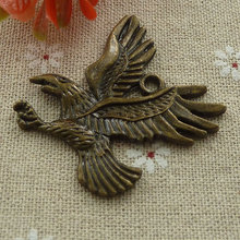 36 pieces bronze plated eagle charms pendant 43x38mm #1129 2024 - buy cheap