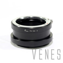 Venes PK-Nik Z, Lens Mount Adapter Ring for Pentax K Lens to Suit for Nikon Z Mount Camera, For Nikon Z6, Z7 2024 - buy cheap