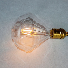 4w E27 220V Vintage Edison Light Bulb Glass Diamond Filament bulb For Cafe Bar Hall Coffee Shop Club Store Restaurant Corridor 2024 - buy cheap