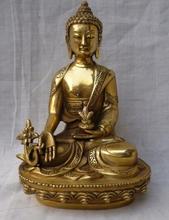Estátua de buda de medicina de bronze tibetana feita de velocidade superior 2024 - compre barato