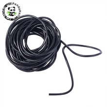 pandahall 10m 4mm Round Genuine Cowhide Leather Cords String Rope for DIY Necklace Bracelet Jewelry Making 2024 - buy cheap