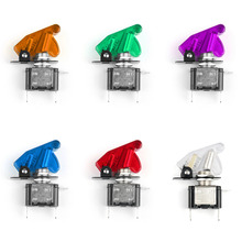 Areyourshop-Interruptor de palanca de luz LED, interruptor de encendido/apagado, 12V, 20A, para coche, camión, barco, 6 colores, conector al por mayor 2024 - compra barato
