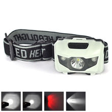Super Bright 3W 3 LED 4-mode Mini Headlight Headlamp Head Torch Flashlight Light 2024 - buy cheap