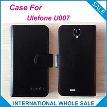Hot! 2016 U007 Case Ulefone Phone,6 Colors High Quality Leather Exclusive Case For Ulefone U007 Cover Phone Bag Tracking 2024 - buy cheap
