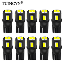 TUINCYN 10x T10 W5W Led Bulb 194 168 Auto Led Bulb Car Interior Dome Reading Lamp License Plate Light Clearance 6000K White 12V 2024 - buy cheap