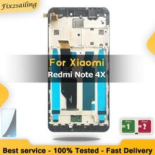 Super LCD Display For Xiaomi Redmi Note 4X LCD Display Touch Screen Digitizer Assembly with Frame 2024 - buy cheap