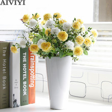 Ramo de lilas pequeñas para la boda, flor Artificial, decoración de escritorio para reunión familiar 2024 - compra barato