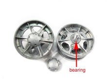 Mato metal idler wheels with bearings for 1:16 1/16 HL 3878-1 KV-1 tank, metal toy upgrade parts, spare accessories for RC tank 2024 - buy cheap