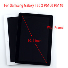 ЖК-дисплей STARDE для Samsung Galaxy Tab 2 P5100 P5110, ЖК-дисплей с сенсорным экраном и дигитайзером в сборе, рамка 10,1 дюйма 2024 - купить недорого