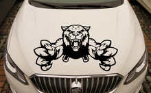 Pegatinas de tigre rugiente para coche, calcomanías creativas divertidas para puerta, decoración de vinilo con estilo para coche, 50cm, 99cm, D22 2024 - compra barato