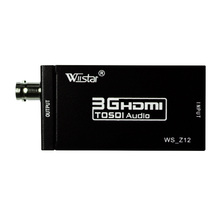 2 шт. Wiistar 1080P MINI 3G HDMI to SDI конвертер выходной адаптер 2024 - купить недорого