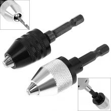 TORO 0.3-6.5mm Twist Drill Chuck Screwdriver Impact Driver Adapter with 1/4 Hex Shank Three  Claw for Electric Grinder 2024 - buy cheap