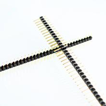 20PCS/LOT GOLD 40 Pin 1x40 Single Row Male 2.54 Breakable Pin Header Connector Strip 2024 - buy cheap