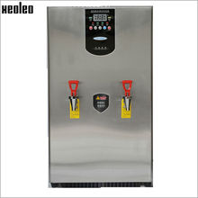 Xeoleo-dispensador de agua caliente de acero inoxidable para tienda de té, Caldera de agua comercial de 40L, 120L/H, 3000W 2024 - compra barato