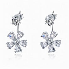 Women Fashion Jewelry Earrings 925 Sterling Silver  Earring Accessories Luxury Jewelry Bijoux 2024 - buy cheap