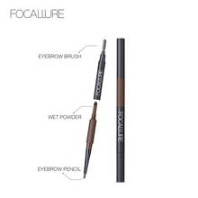 FOCALLURE Eye Makeup Shade Waterproof 3 in 1 Eyebrow Pencil Eye Brow Tint Natural Enhancer Make Up Long Lasting Brand Cosmetic 2024 - buy cheap