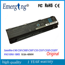 10.8V 48Wh New Original  Laptop Battery for Toshiba Satellite Satellite C40 C50 C50D C50T C55 C55T C55D C55DT  PA5109U-1BRS 2024 - buy cheap