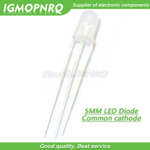 IGMOPNRQ-diodo emisor de luz LED de cátodo común, redondo, de 5mm, de dos colores, rojo y verde, 100 unidades 2023 - compra barato