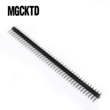 200pcs 40Pin 2.54 mm 1X40P 1*40 Male Single Row Pin Header Strip PCB 2024 - buy cheap
