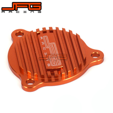 Tampa do filtro de óleo cnc para motocross, proteção para ktm sxf250 xcf250 xcfw250 sxf350 sxf450 xcw 350 400 450 excf 500 530 motocross 2024 - compre barato