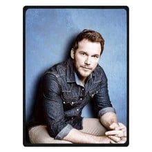 Coral Fleece Fabric Chris Pratt Throw Blanket On Bed Summer Air Condition Sleep Cover Decorative Bedding 2024 - buy cheap