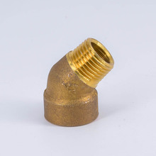 1/2" BSPP Female To Male Brass 45 Degree Elbow Pipe Fitting Coupler Connector Water Gas Oil 2024 - buy cheap