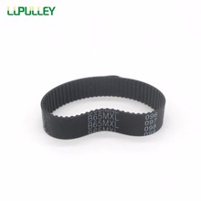 LUPULLEY 2PCS Timing Belt Close-Loop MXL Type Drive Belt 53.6/54/55/56/57/58/58.4/59/61.4MXL 6/10mm Width Teeth Pitch 2.032mm 2024 - buy cheap