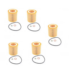 eustein oil filter for BMW E60 E66 E65 E67 E90 E91 E92 E93 11427566327 11428683196 11427953129 Pack Of 5 2024 - buy cheap