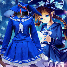 New Arrival Anime Wadanohara Lolita Girls Long Sleeve Sets Tops Skirt Sailor Uniforms Maid Cosplay Costumes In Stock 0001 2024 - buy cheap