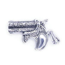 Cool Cute Gun Pendant 316L Stainless Steel Cool Fashion Cool Police Gun Pendant 2024 - buy cheap