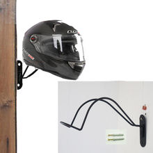 Suporte de capacete para motocicleta, gancho, rack de armazenamento, montagem na parede, cabide para capacete 2024 - compre barato