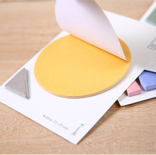 Creative Simple Style Block Self-adhesive Sticky Notes Memo Pads Notepads Diy Paper Craft Stationery School Office Supply 2024 - buy cheap