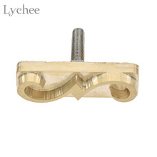 Lychee Life резной инструмент для кожевенного ремесла DIY ручной работы, швейный инструмент для кожевенного ремесла, пресс-резак, перфорационный инструмент, кожевенное ремесло 2024 - купить недорого