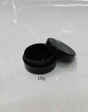 10g Plastic Black Jar, 10G Cream Jar, Cosmetic Packing Container, Eyeshadow Box, Cream Sample Jar, Plastic Black Box, 100PCS/Lot 2024 - buy cheap