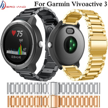 Ремешок из нержавеющей стали Hero Iand для Garmin Vivoactive 3 сменный металлический браслет ремешок для часов Garmin Vivoactive3 2024 - купить недорого