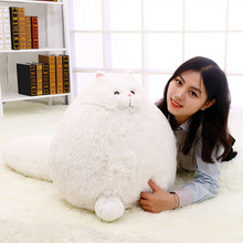 Long tail Fat cute white cat Persian cat ball plush baby toys  Lovely Cosplay Doll soft Toy stuffed animal kids friends gifts 2024 - buy cheap