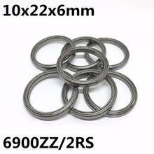 1PCS 6900ZZ 6900-2RS Thin wall ball bearings 10x22x6 mm Bearing steel High quality 6900 6900Z 6900RS 2024 - buy cheap