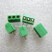 20PCS/LOT Terminals KF396-3P KF3.96-3P 300V 10A Screw 3Pin 3.96mm Straight Pin PCB Screw Terminal Block Connector 24-18A WG 2024 - buy cheap