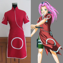 Hot Anime Women Haruno Sakura Cosplay Costume 2024 - buy cheap